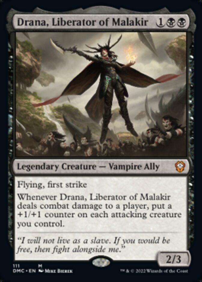 Drana, Liberator of Malakir [Dominaria United Commander] | Card Citadel