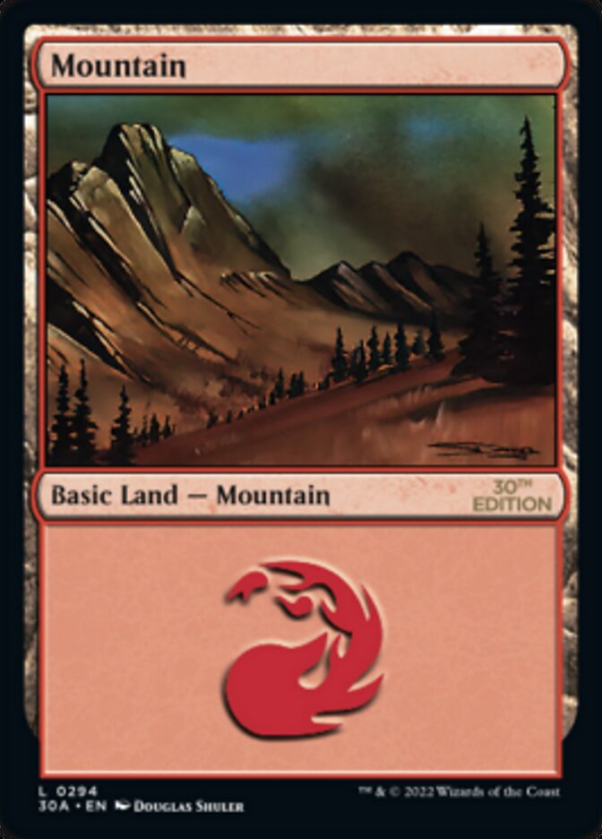 Mountain (294) [30th Anniversary Edition] | Card Citadel