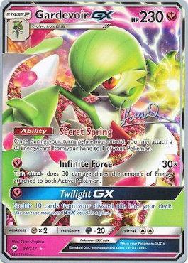 Gardevoir GX (93/147) (Infinite Force - Diego Cassiraga) [World Championships 2017] | Card Citadel