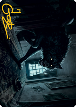 Primal Adversary Art Card (Gold-Stamped Signature) [Innistrad: Midnight Hunt Art Series] | Card Citadel