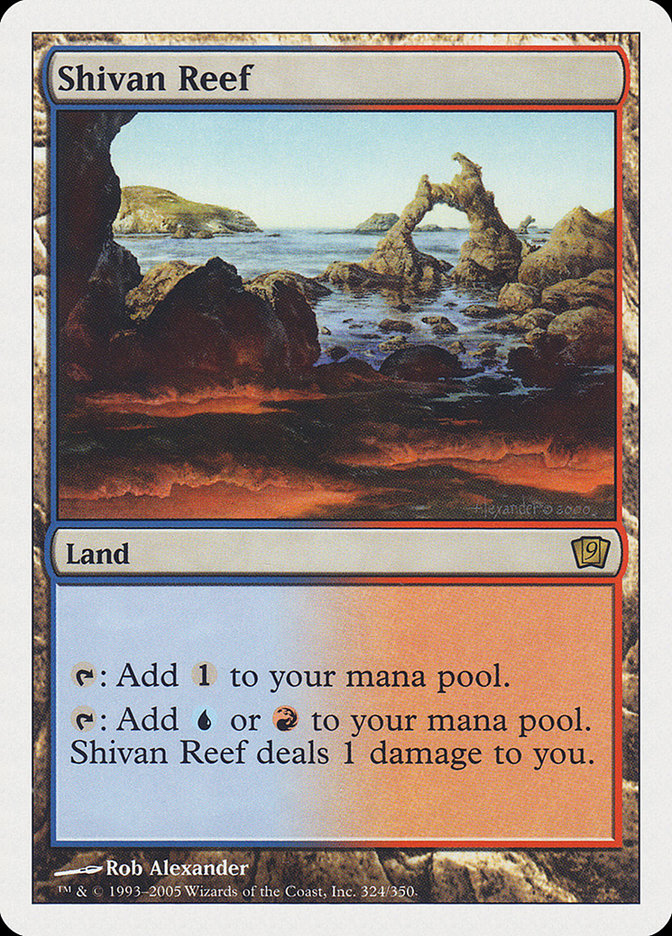 Shivan Reef [Ninth Edition] | Card Citadel