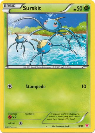 Surskit (16/30) [XY: Trainer Kit 2 - Latias] | Card Citadel