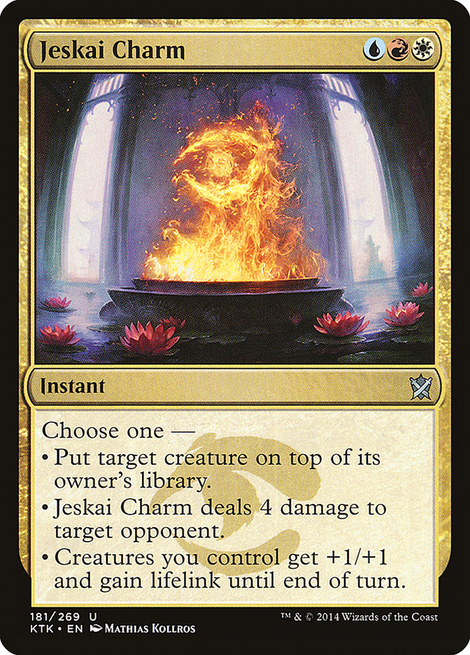 Jeskai Charm [Khans of Tarkir] | Card Citadel