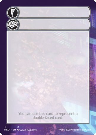 Helper Card (1/9) [Kamigawa: Neon Dynasty Tokens] | Card Citadel