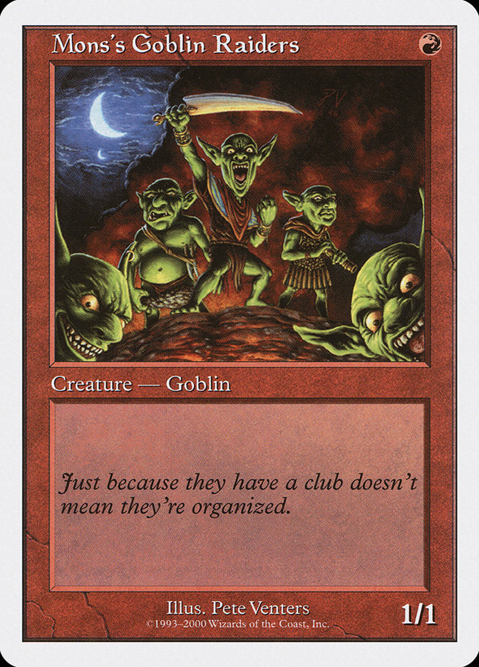 Mons's Goblin Raiders [Starter 2000] | Card Citadel