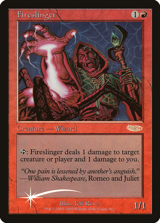 Fireslinger [Friday Night Magic 2002] | Card Citadel