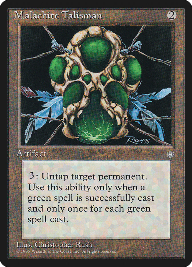 Malachite Talisman [Ice Age] | Card Citadel