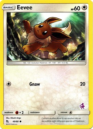 Eevee (49/68) (Mewtwo Deck) [Battle Academy 2020] | Card Citadel