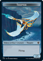 Bird // Thopter Double-Sided Token [Starter Commander Decks] | Card Citadel