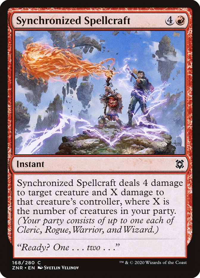 Synchronized Spellcraft [Zendikar Rising] | Card Citadel