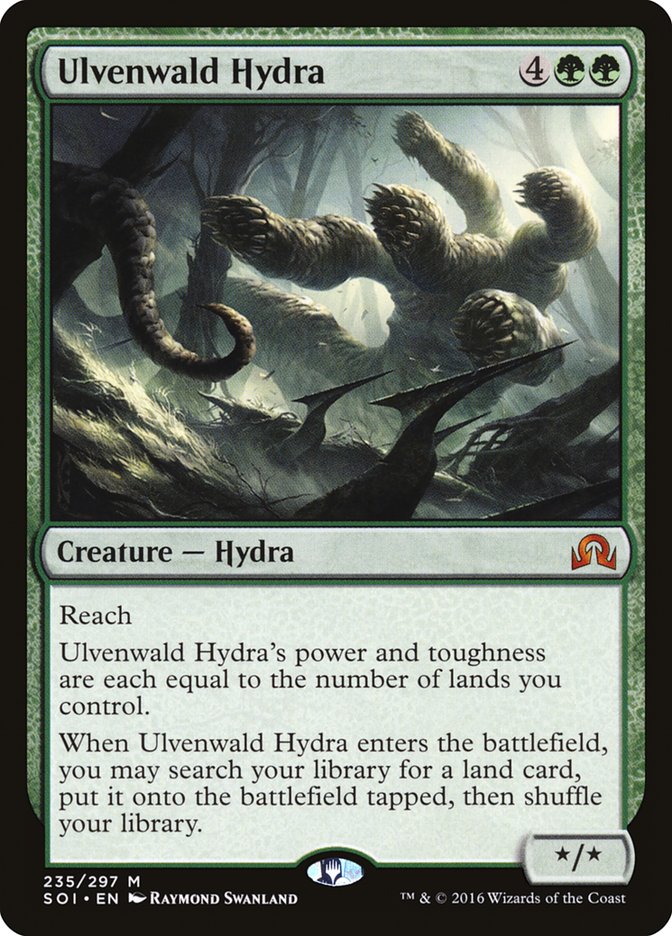 Ulvenwald Hydra [Shadows over Innistrad] | Card Citadel