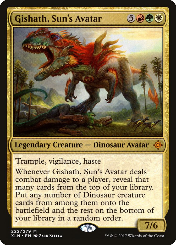 Gishath, Sun's Avatar [Ixalan] | Card Citadel