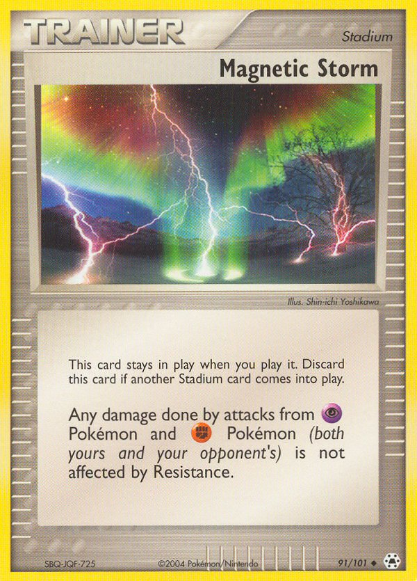 Magnetic Storm (91/101) [EX: Hidden Legends] | Card Citadel