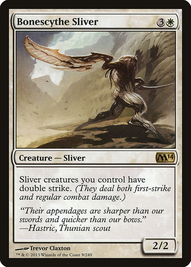 Bonescythe Sliver [Magic 2014] | Card Citadel