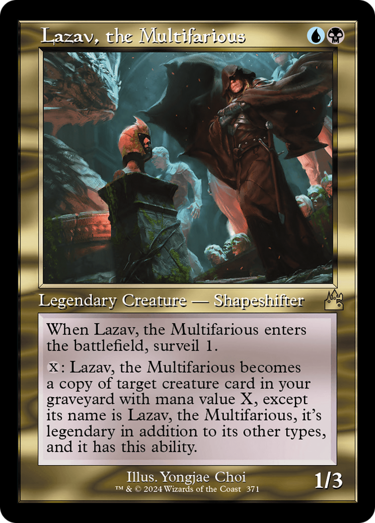 Lazav, the Multifarious (Retro Frame) [Ravnica Remastered] | Card Citadel