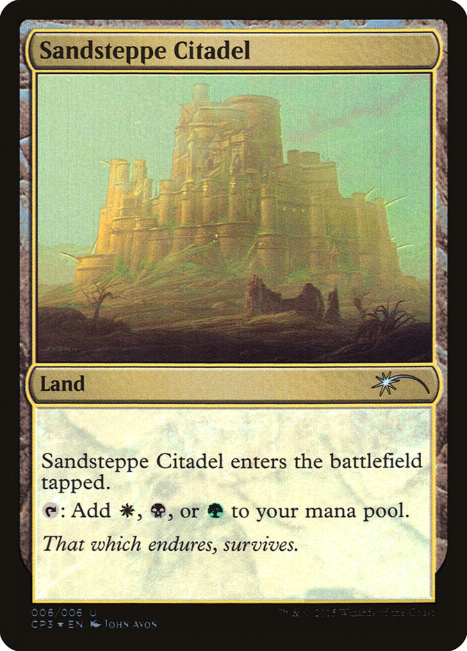 Sandsteppe Citadel [Magic Origins Clash Pack] | Card Citadel