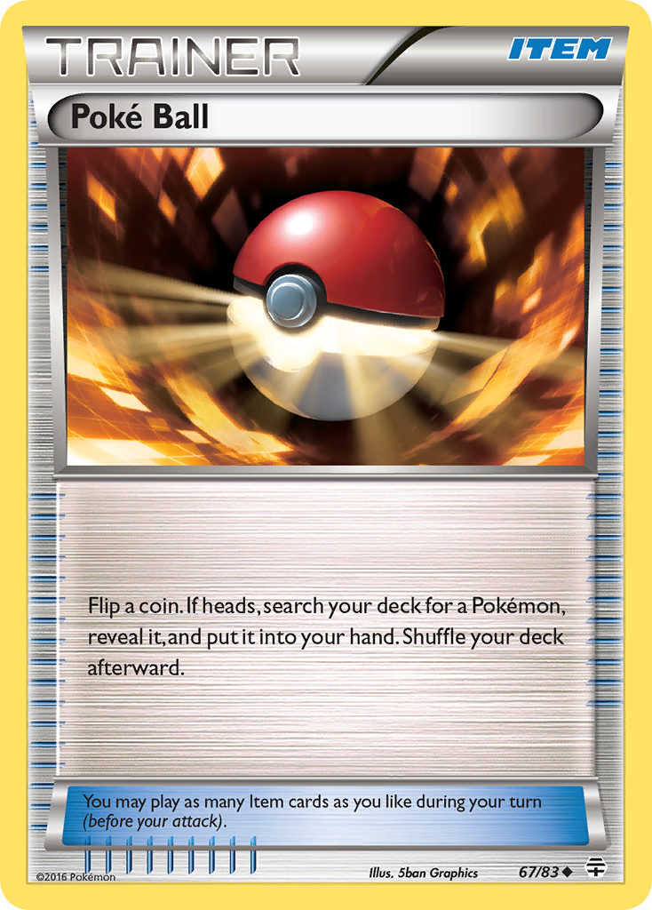 Poke Ball (67/83) [XY: Generations] | Card Citadel