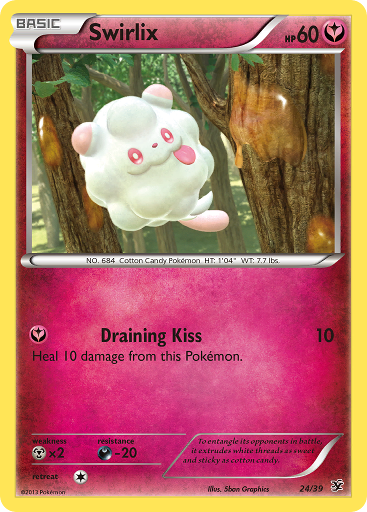 Swirlix (24/39) [XY: Kalos Starter Set] | Card Citadel