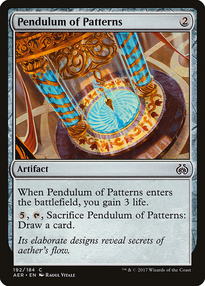 Pendulum of Patterns [Aether Revolt] | Card Citadel