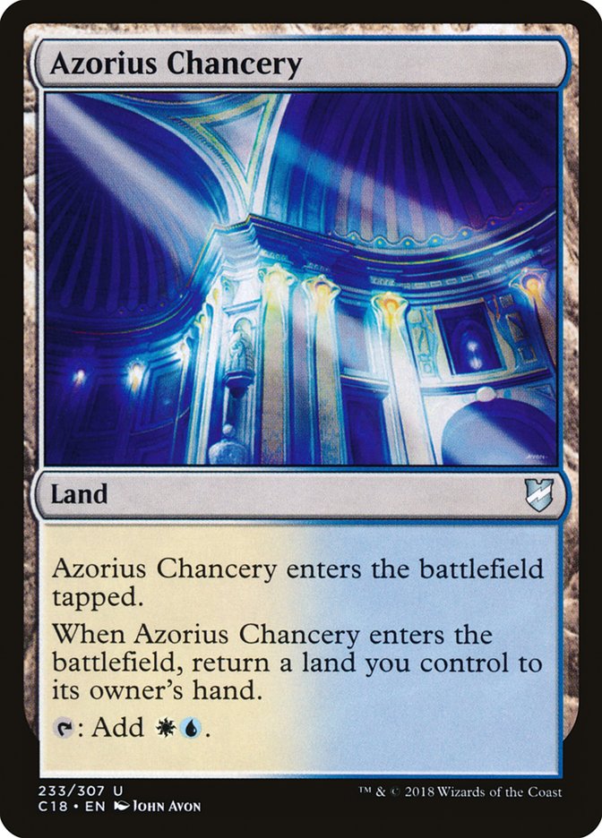 Azorius Chancery [Commander 2018] | Card Citadel