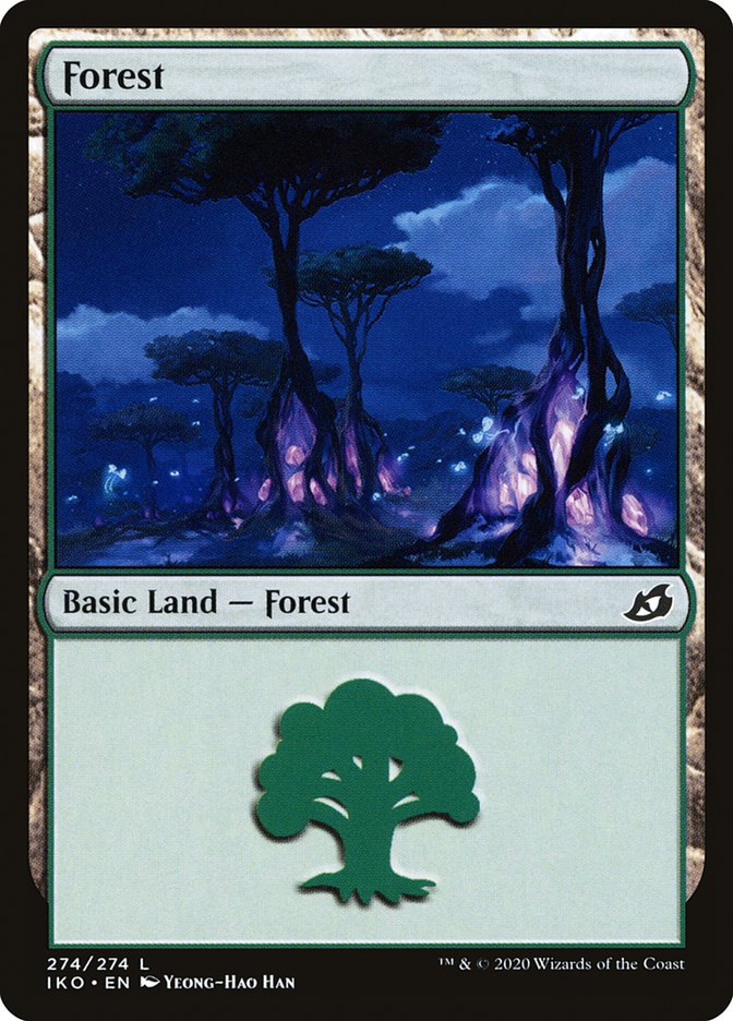 Forest (274) [Ikoria: Lair of Behemoths] | Card Citadel