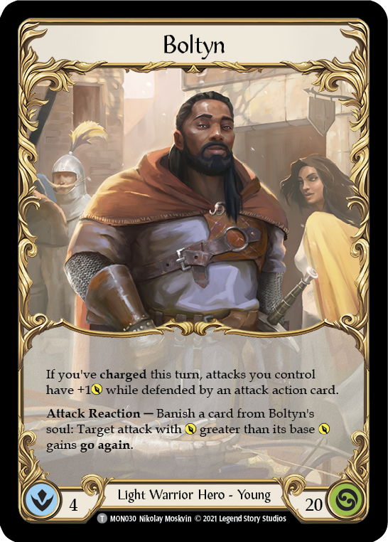 Ser Boltyn, Breaker of Dawn // Boltyn [MON029 // MON030] 1st Edition Normal | Card Citadel