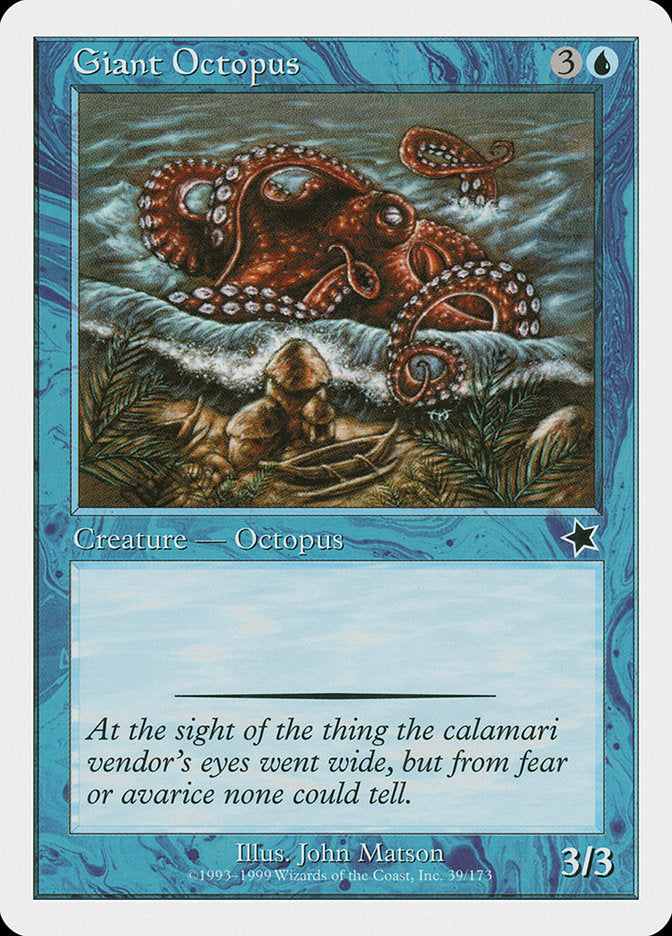 Giant Octopus [Starter 1999] | Card Citadel