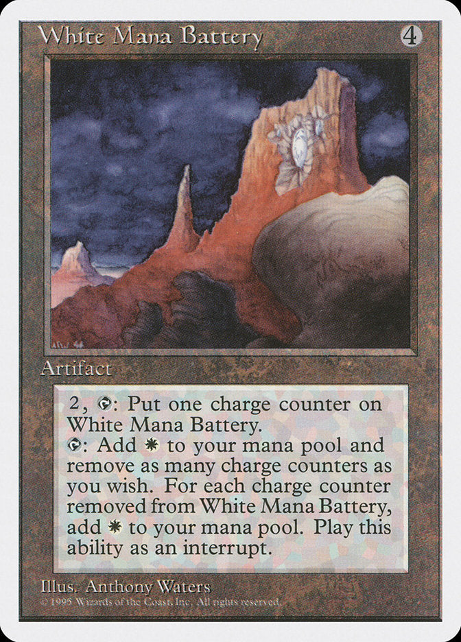 White Mana Battery [Fourth Edition] | Card Citadel