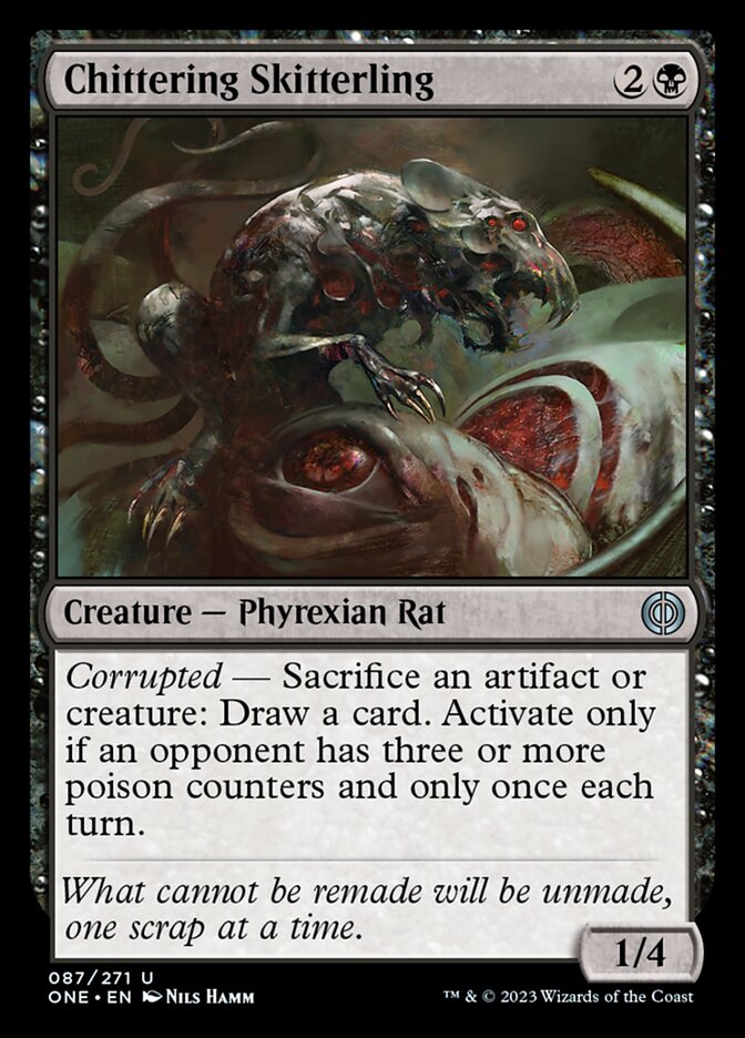 Chittering Skitterling [Phyrexia: All Will Be One] | Card Citadel