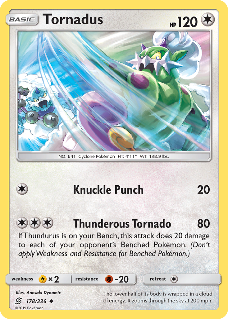 Tornadus (178/236) [Sun & Moon: Unified Minds] | Card Citadel