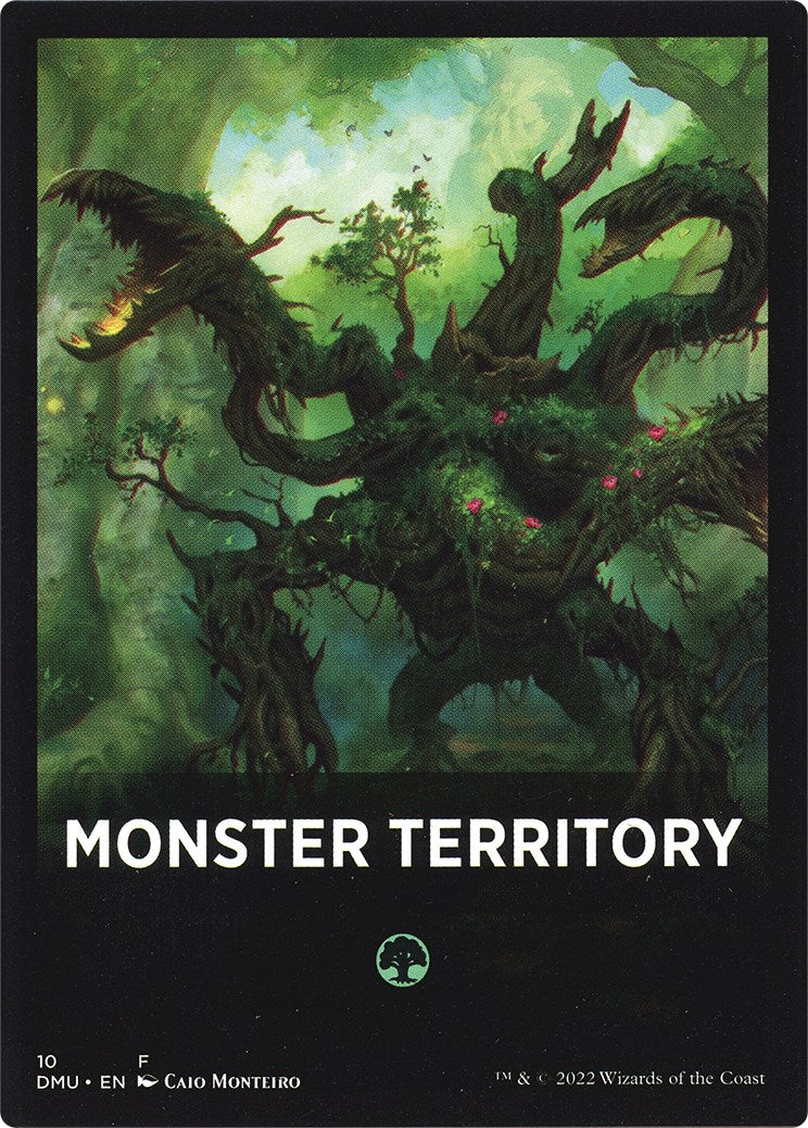 Monster Territory Theme Card [Dominaria United Tokens] | Card Citadel
