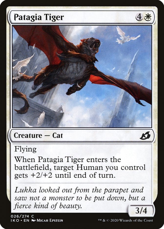 Patagia Tiger [Ikoria: Lair of Behemoths] | Card Citadel