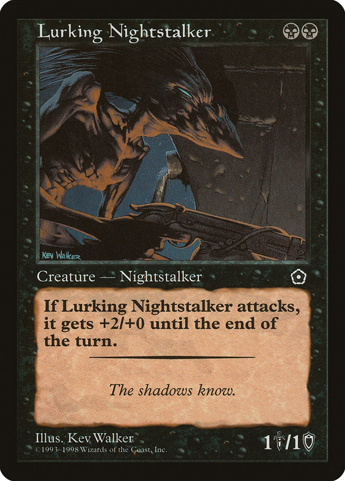 Lurking Nightstalker [Portal Second Age] | Card Citadel