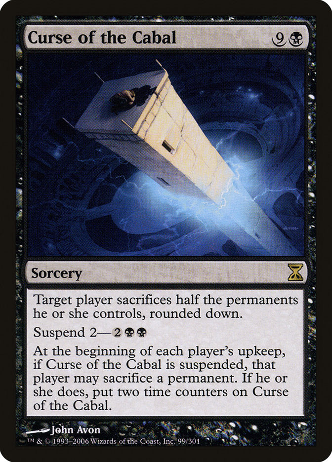 Curse of the Cabal [Time Spiral] | Card Citadel
