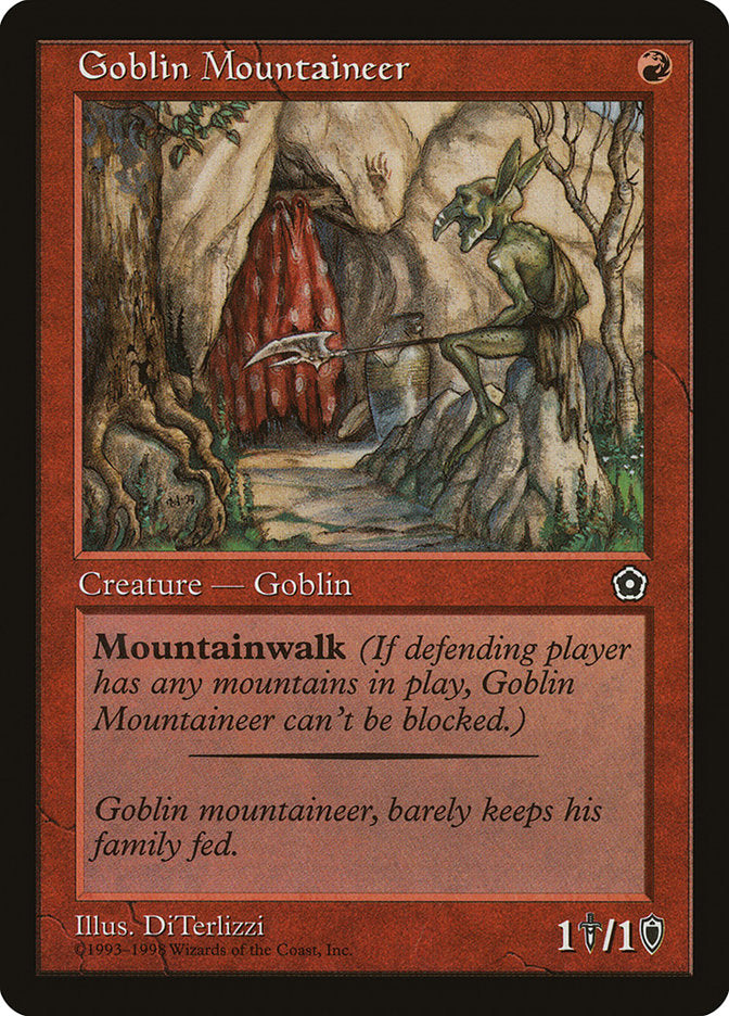 Goblin Mountaineer [Portal Second Age] | Card Citadel