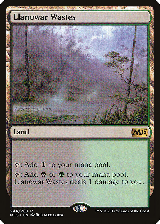 Llanowar Wastes [Magic 2015] | Card Citadel