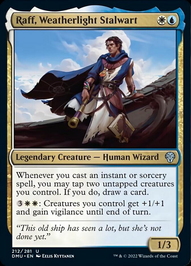 Raff, Weatherlight Stalwart [Dominaria United] | Card Citadel