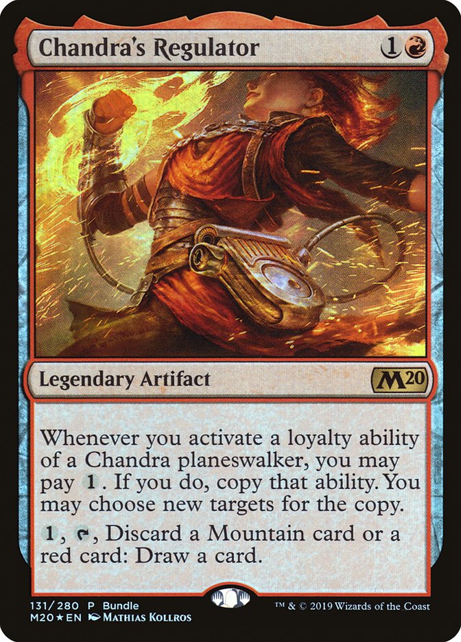 Chandra's Regulator (M20 Bundle) [Core Set 2020 Promos] | Card Citadel