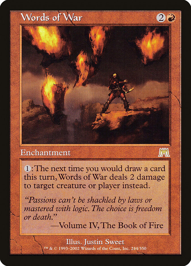 Words of War [Onslaught] | Card Citadel