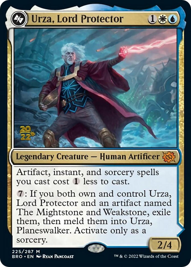 Urza, Lord Protector [The Brothers' War: Prerelease Promos] | Card Citadel