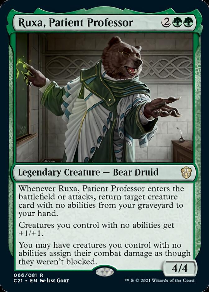 Ruxa, Patient Professor [Commander 2021] | Card Citadel