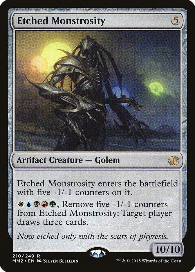 Etched Monstrosity [Modern Masters 2015] | Card Citadel