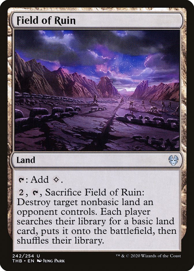 Field of Ruin [Theros Beyond Death] | Card Citadel