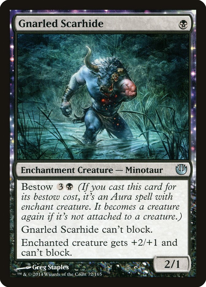 Gnarled Scarhide [Journey into Nyx] | Card Citadel