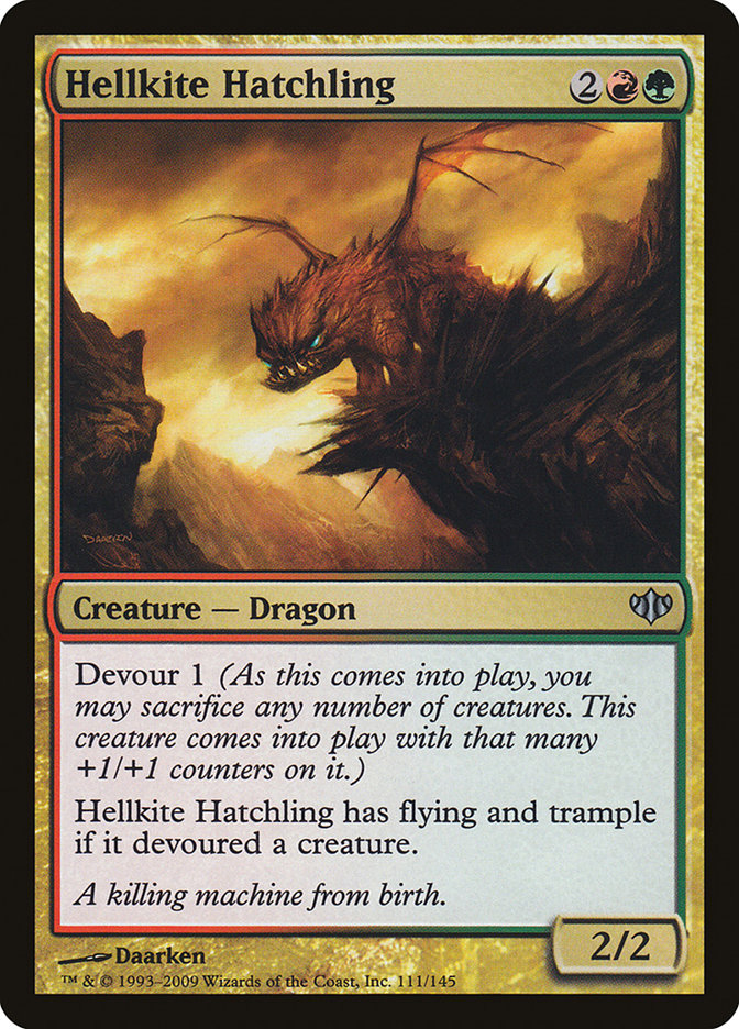 Hellkite Hatchling [Conflux] | Card Citadel