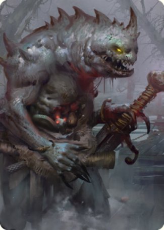 Gray Slaad Art Card [Commander Legends: Battle for Baldur's Gate Art Series] | Card Citadel