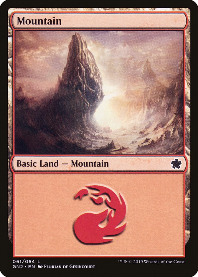 Mountain [Game Night 2019] | Card Citadel