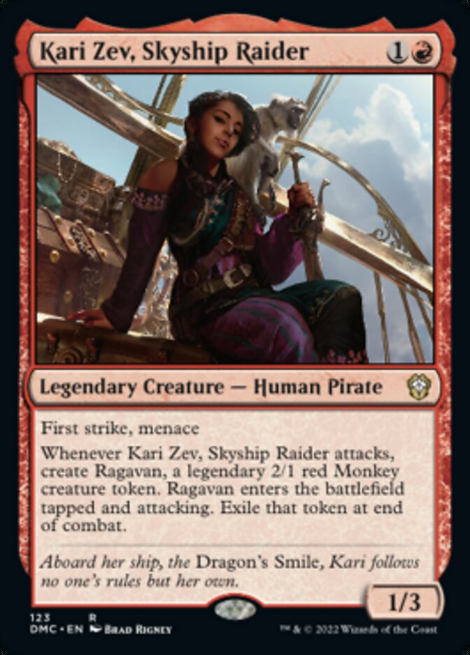 Kari Zev, Skyship Raider [Dominaria United Commander] | Card Citadel