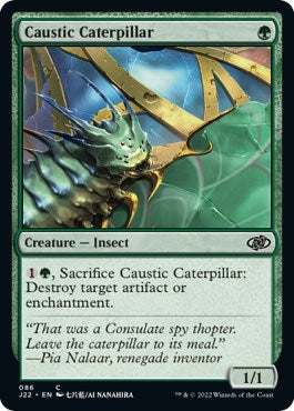 Caustic Caterpillar [Jumpstart 2022] | Card Citadel