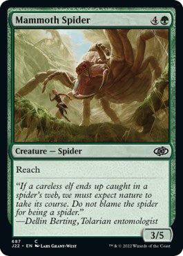 Mammoth Spider [Jumpstart 2022] | Card Citadel